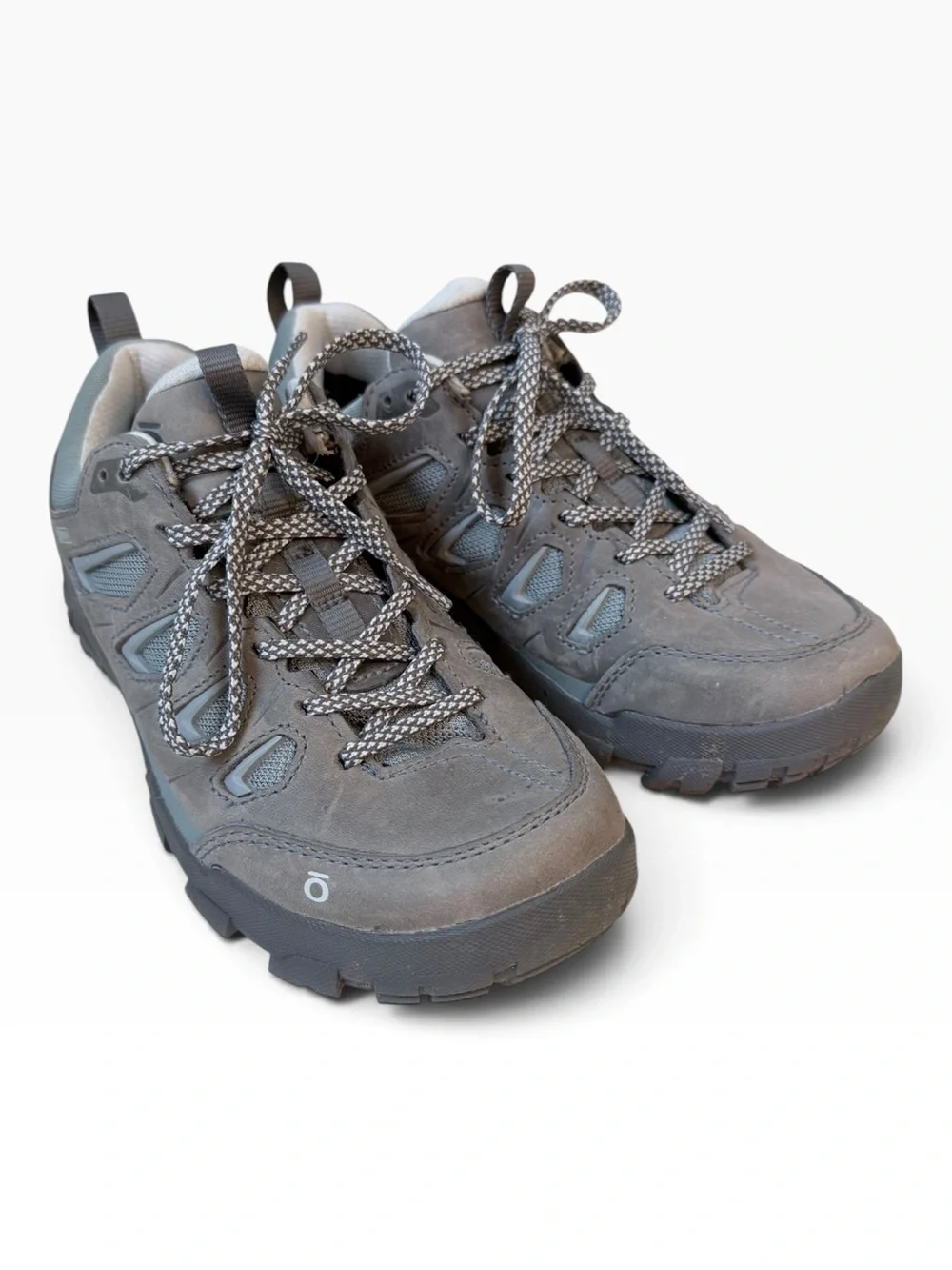 Oboz Women's Sawtooth Low Waterproof Hiking Shoes Grey Size 7